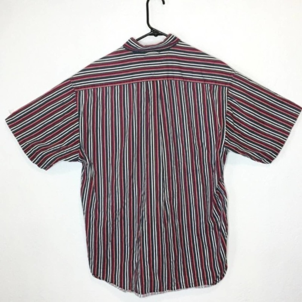 Vintage Tommy Hilfiger Vertical Stripe Shirt Mn140 - Picture 5 of 6